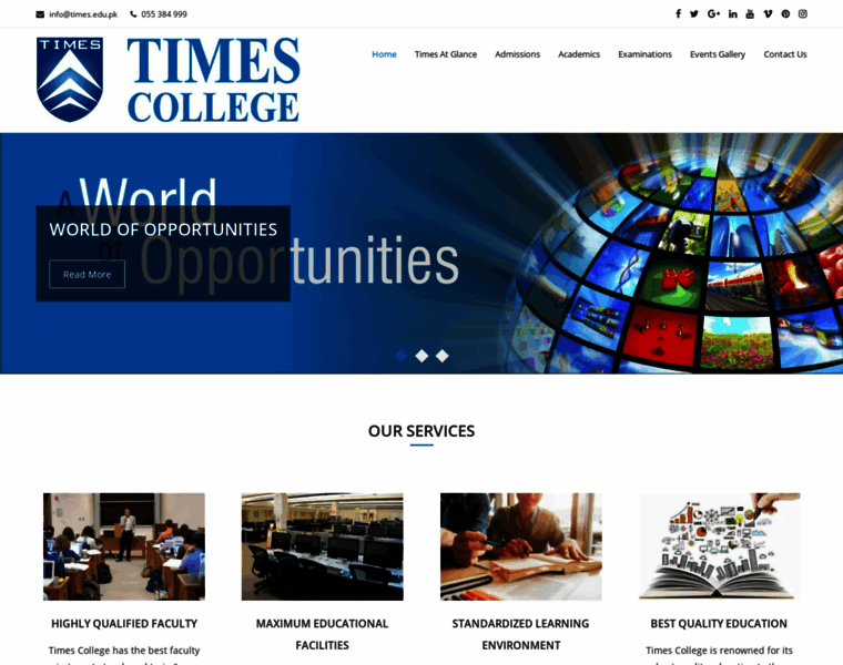Times.edu.pk thumbnail