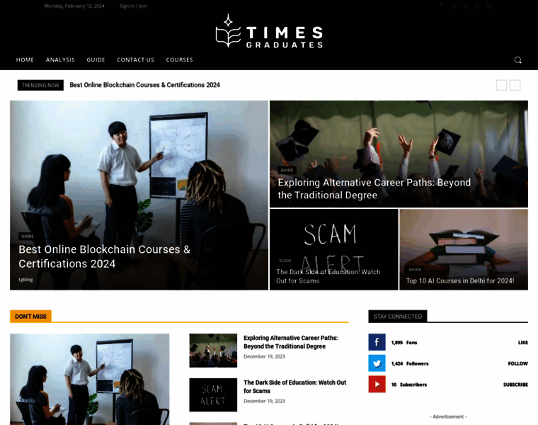 Timesgraduates.com thumbnail