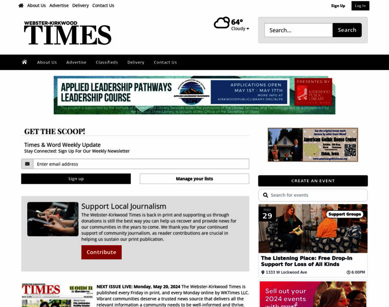 Timesnewspapers.com thumbnail