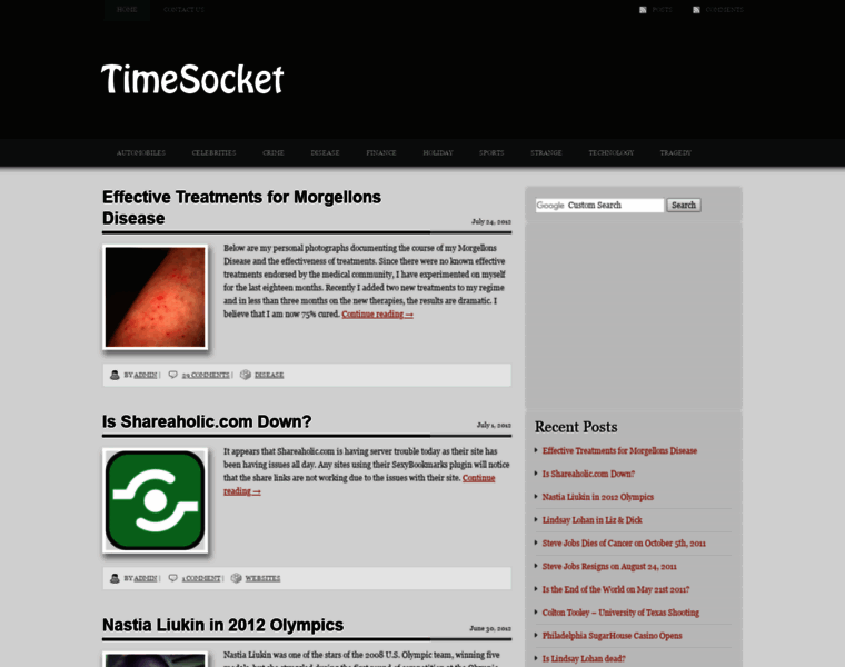 Timesocket.com thumbnail