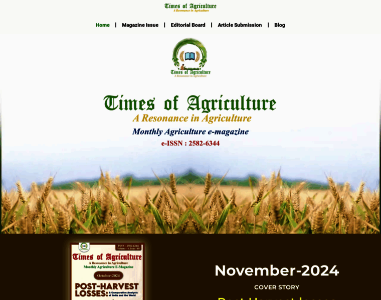 Timesofagriculture.in thumbnail Timesofagriculture.in thumbnail