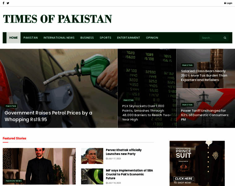 Timesofpakistan.pk thumbnail