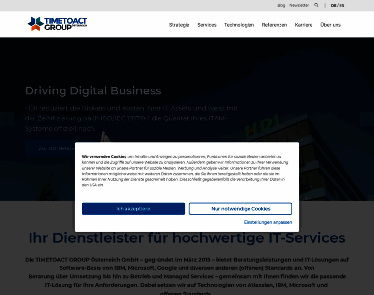 Timetoact.at thumbnail