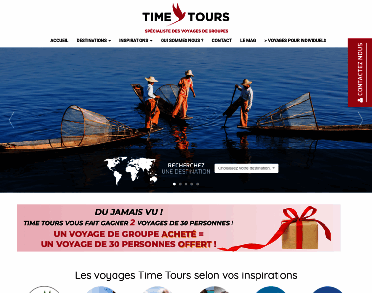 Timetours-groupes.fr thumbnail