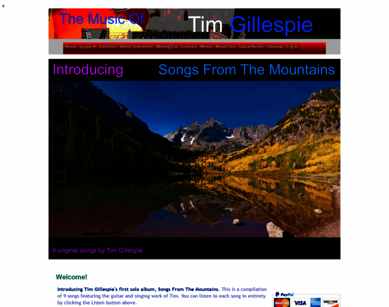 Timgillespie.com thumbnail