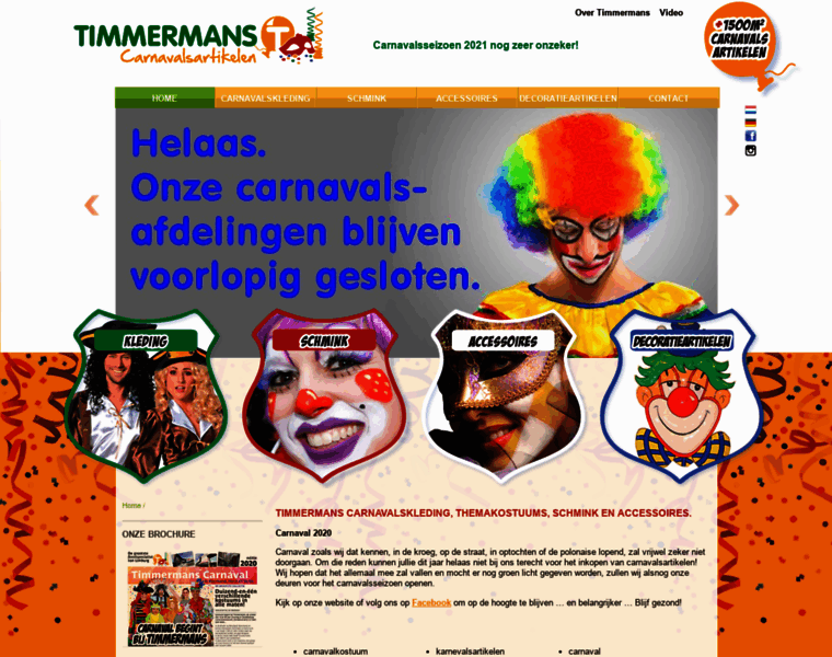 Timmermanscarnaval.nl thumbnail