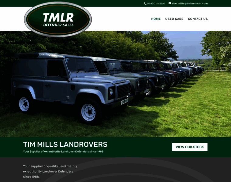 Timmillslandrovers.co.uk thumbnail