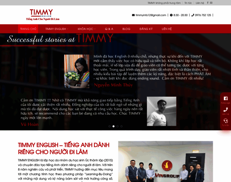 Timmyenglish.com.vn thumbnail