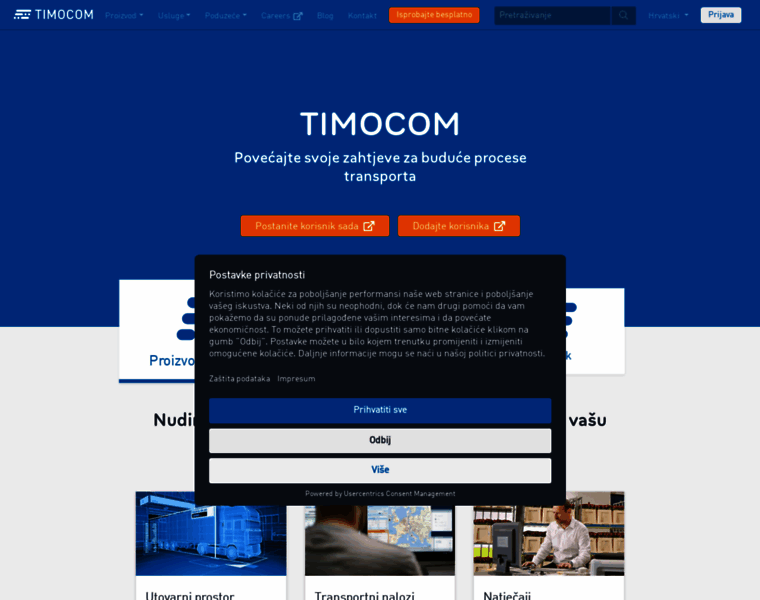 Timocom.com.hr thumbnail