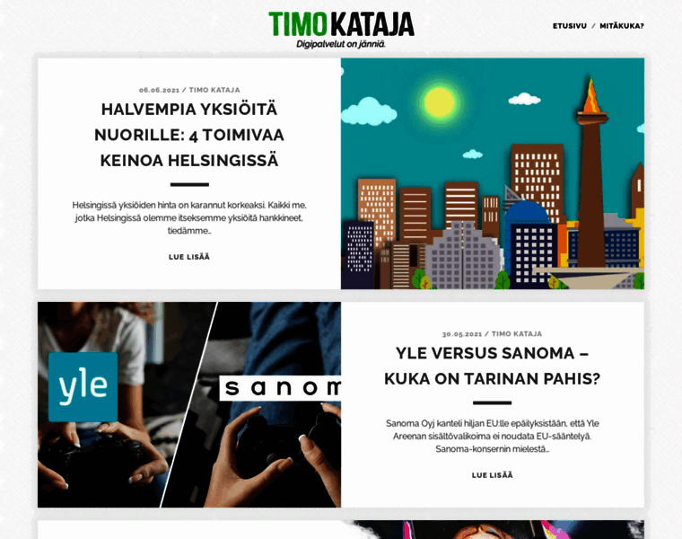 Timokataja.fi thumbnail