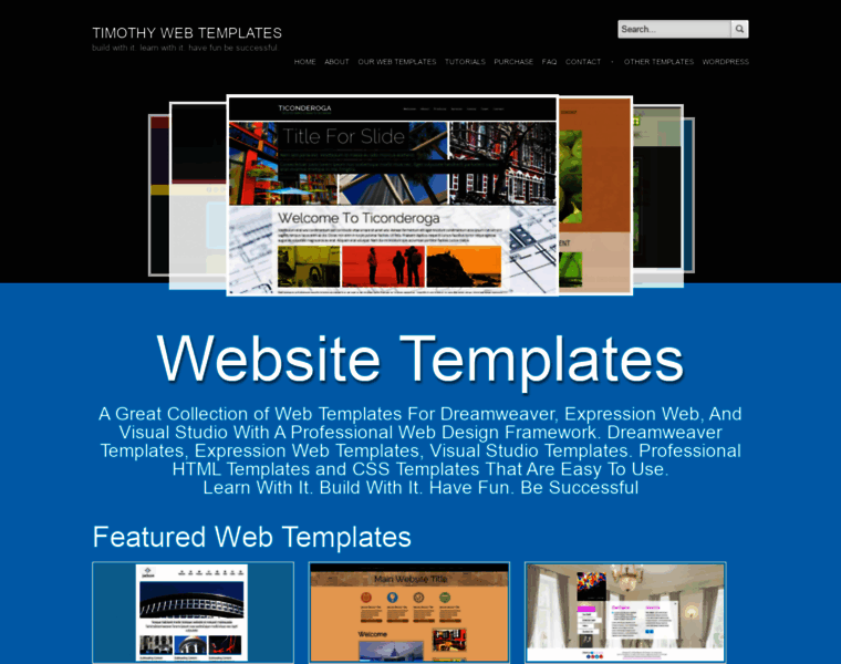 Timothywebtemplates.net thumbnail