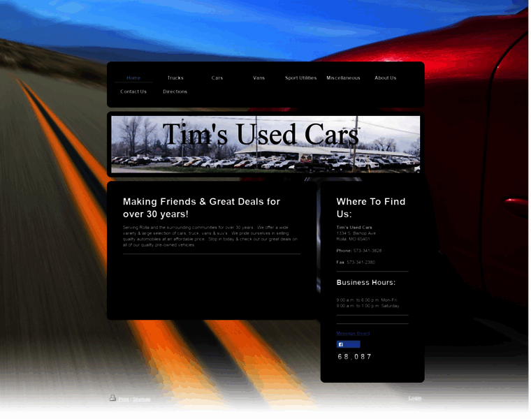 Tims-used-cars.com thumbnail