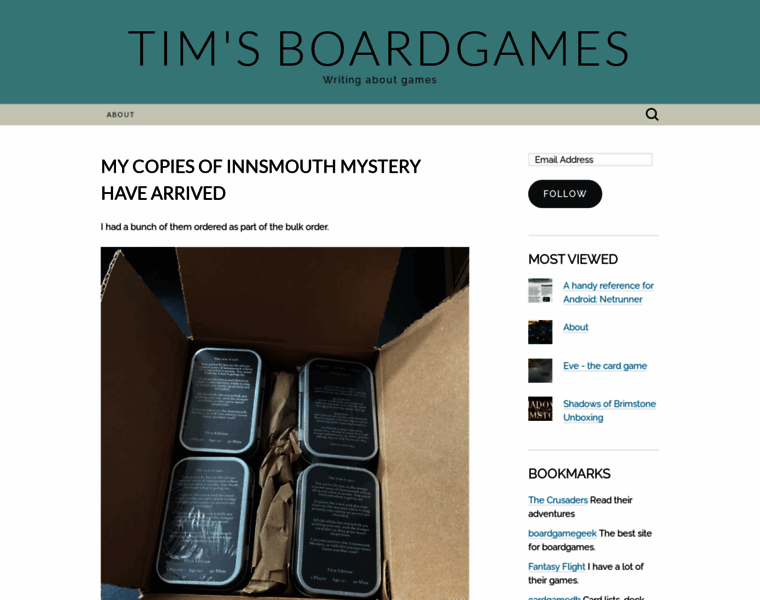 Timsboardgames.com thumbnail