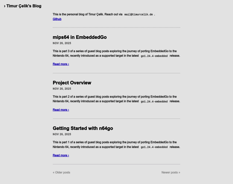 Timurcelik.de thumbnail