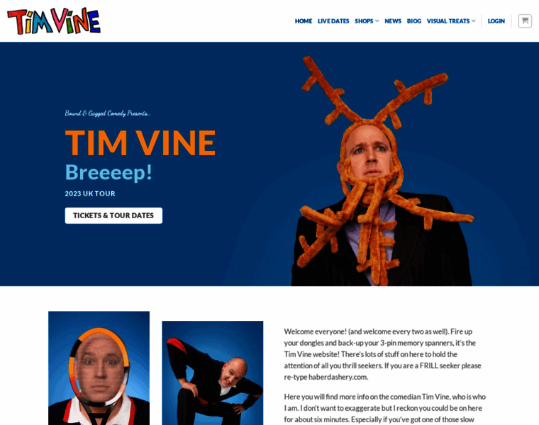 Timvine.com thumbnail