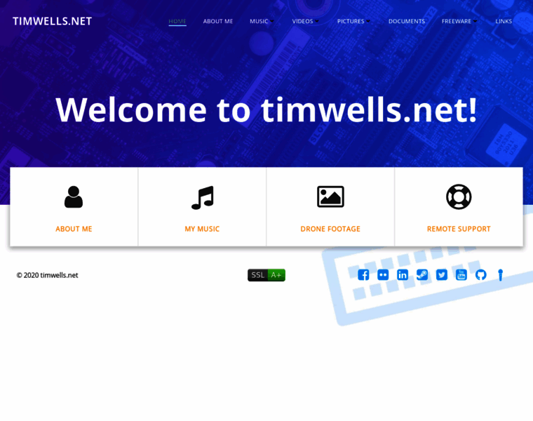 Timwells.net thumbnail