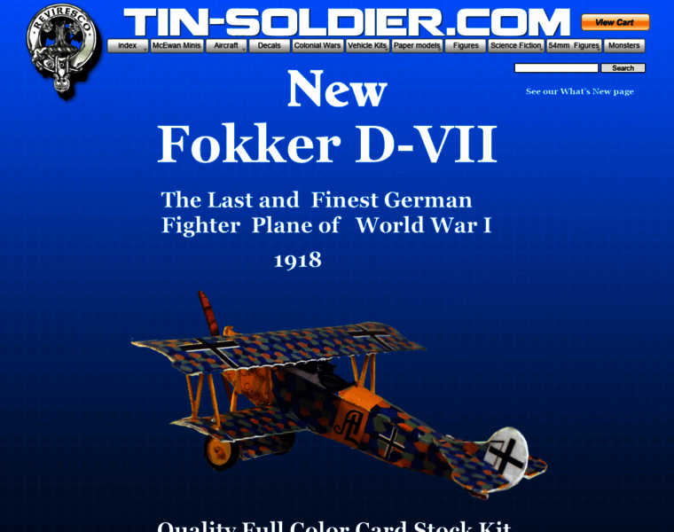 Tin-soldier.com thumbnail