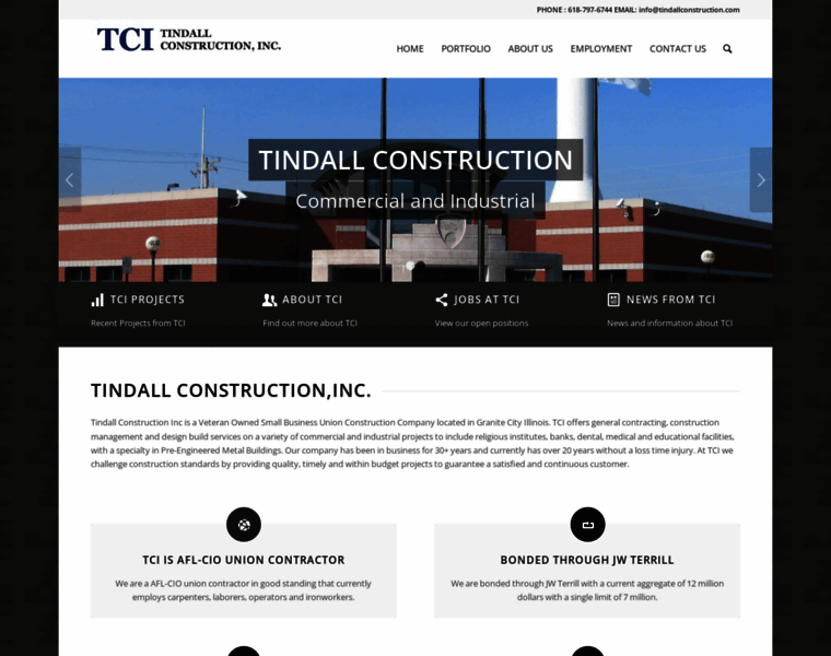 Tindallconstruction.com thumbnail