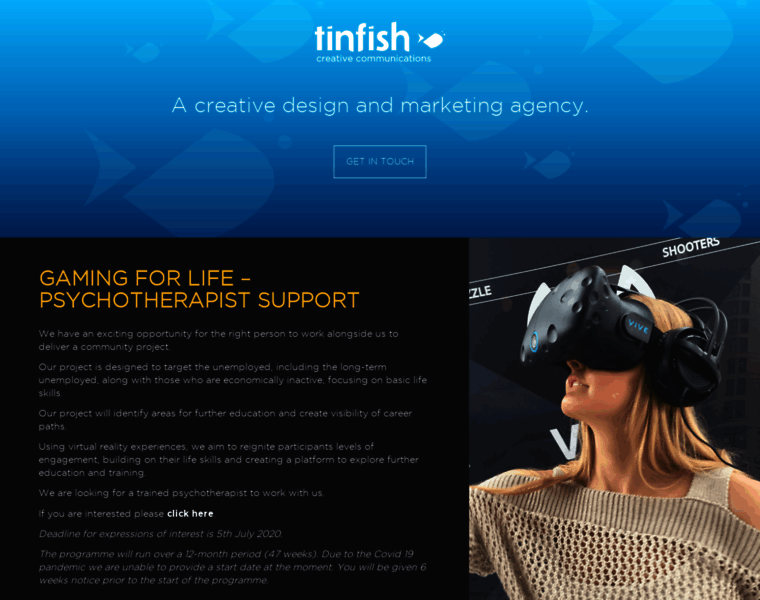 Tinfish-creative.co.uk thumbnail