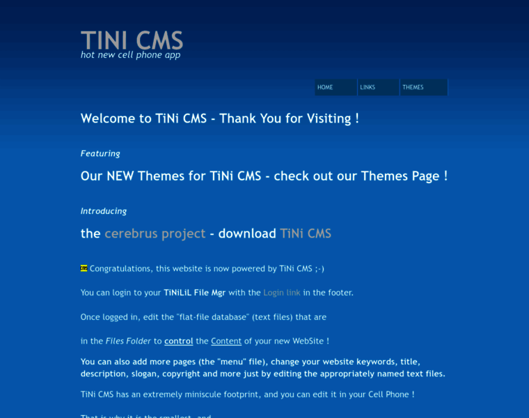 Tinicms.com thumbnail