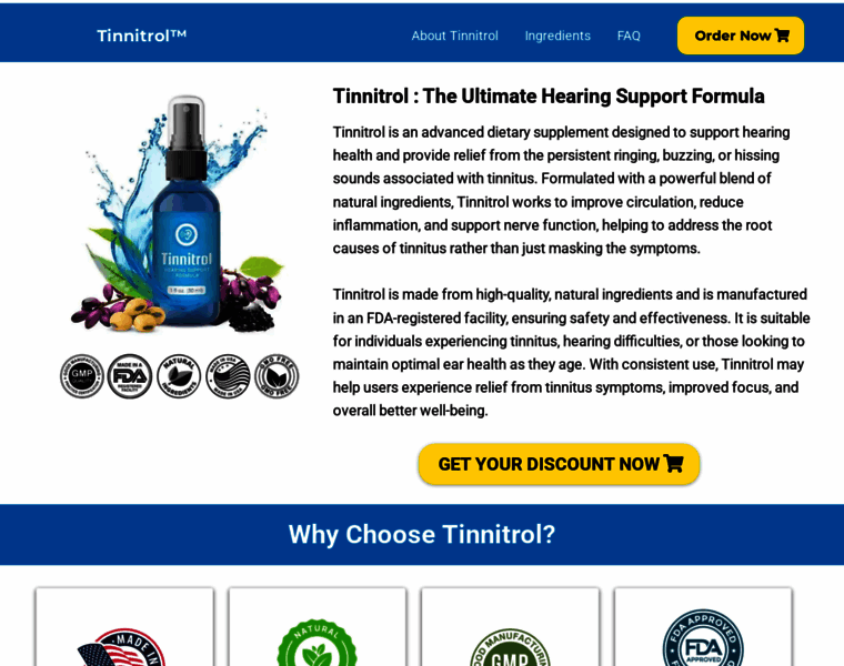 Tinitrol.com thumbnail Tinitrol.com thumbnail