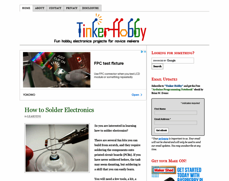 Tinkerhobby.com thumbnail