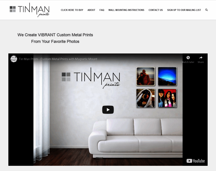 Tinmanprints.com thumbnail