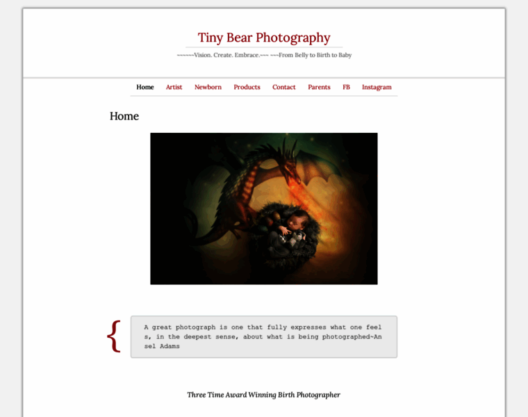Tinybearphotography.com thumbnail