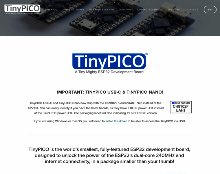 Tinypico.com thumbnail Tinypico.com thumbnail