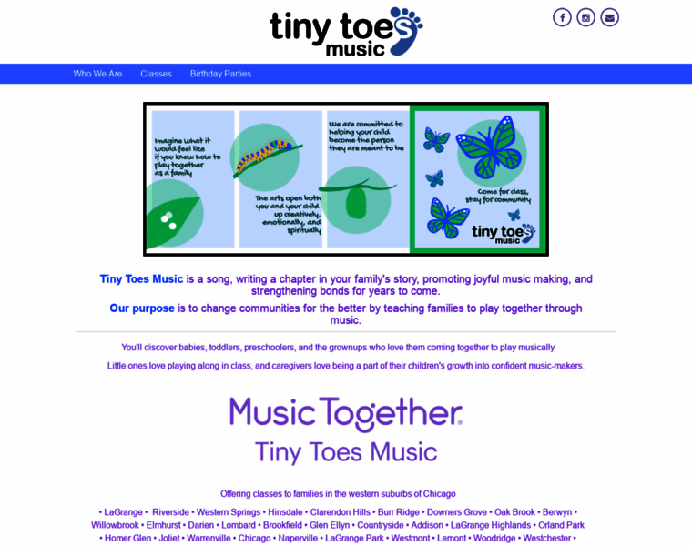 Tinytoesmusic.com thumbnail