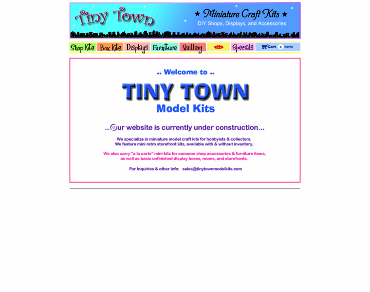 Tinytownmodelkits.com thumbnail