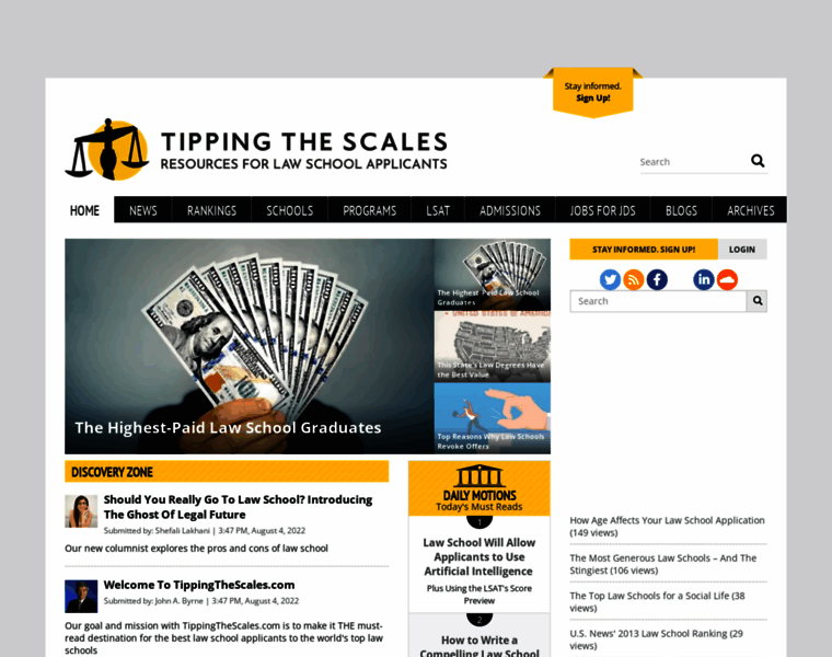 Tippingthescales.com thumbnail