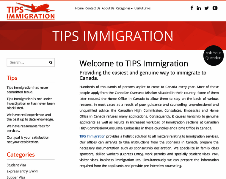Tipsimmigration.com thumbnail