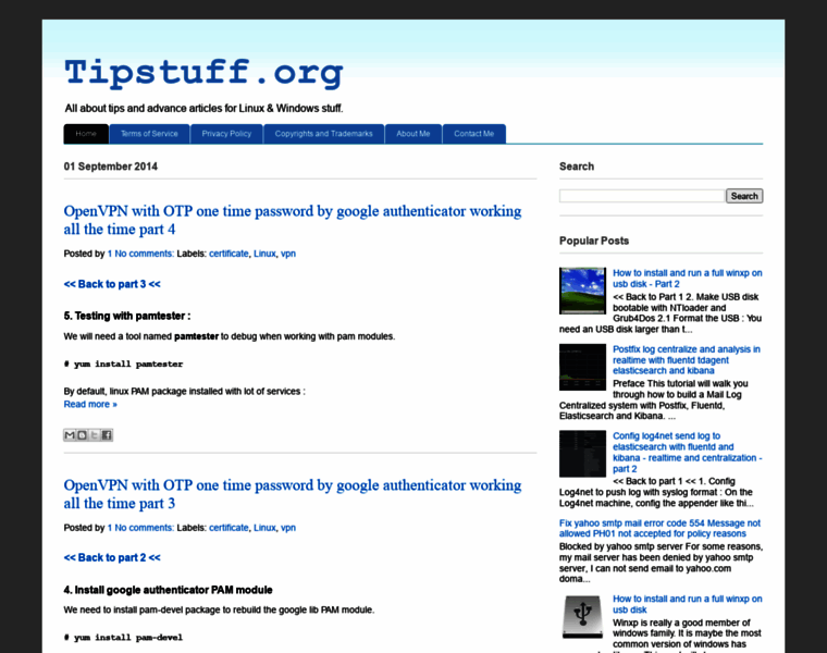 Tipstuff.org thumbnail