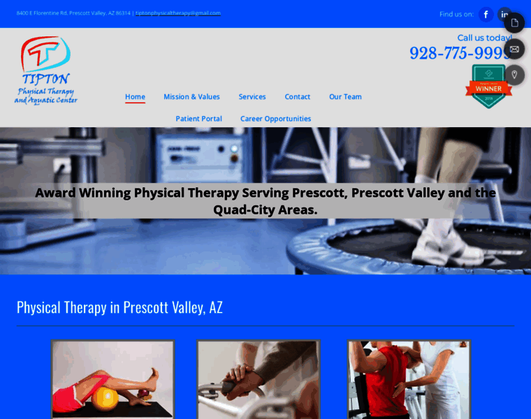 Tiptonphysicaltherapy.com thumbnail