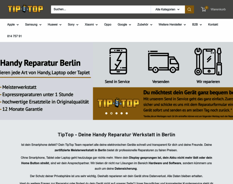 Tiptop-service24.de thumbnail