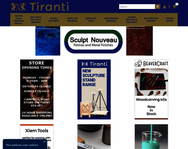 Tiranti.co.uk thumbnail