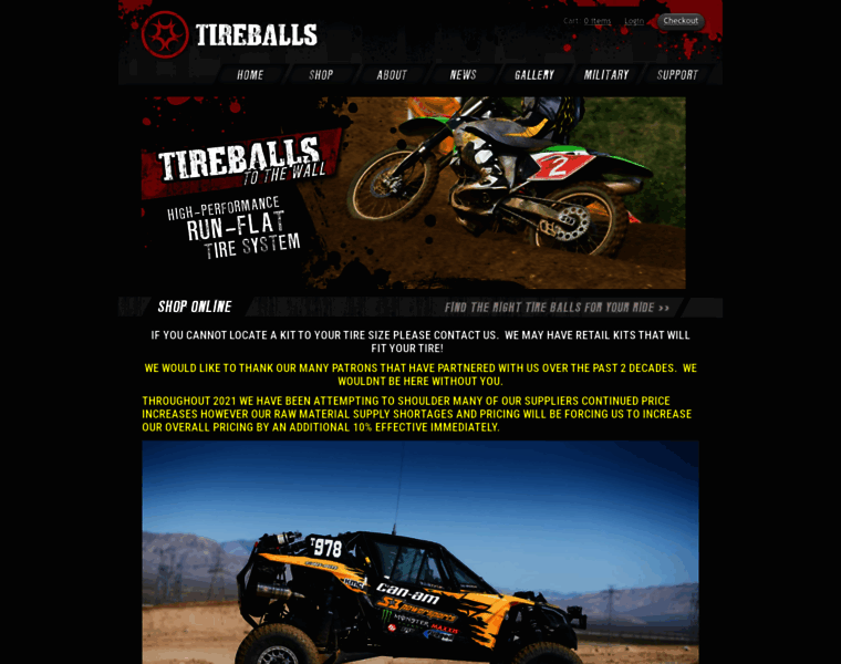 Tireballs.com thumbnail