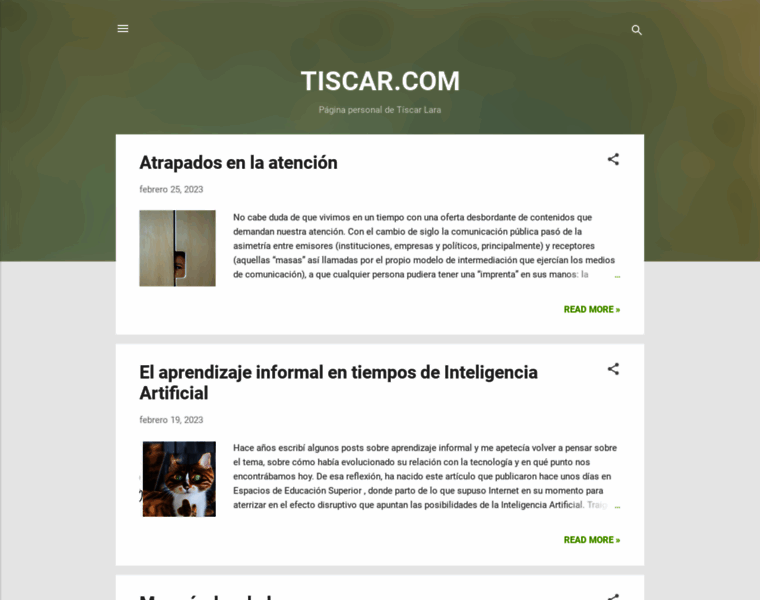 Tiscar.com thumbnail