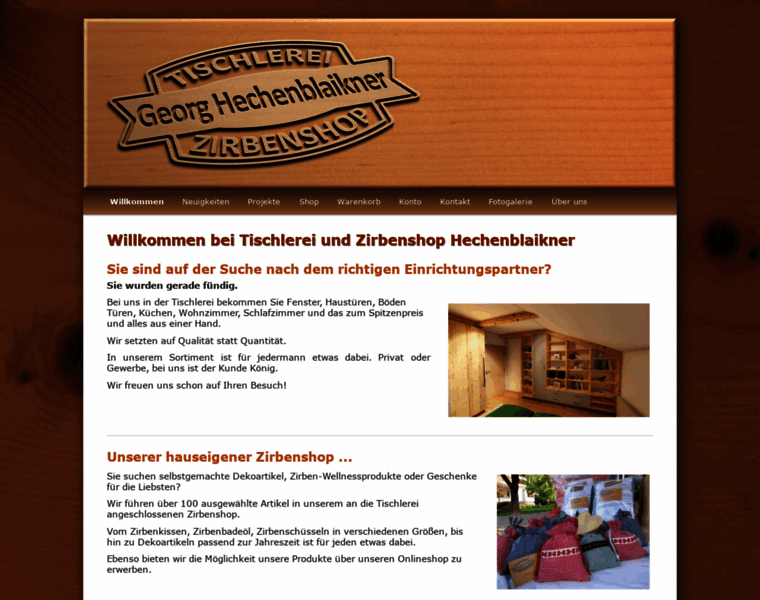 Tischlerei-hechenblaikner.at thumbnail