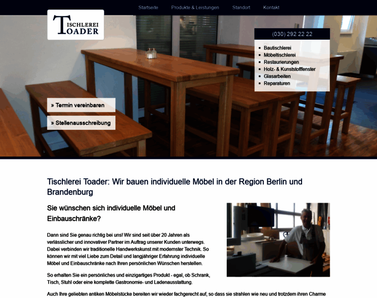 Tischlerei-toader.de thumbnail