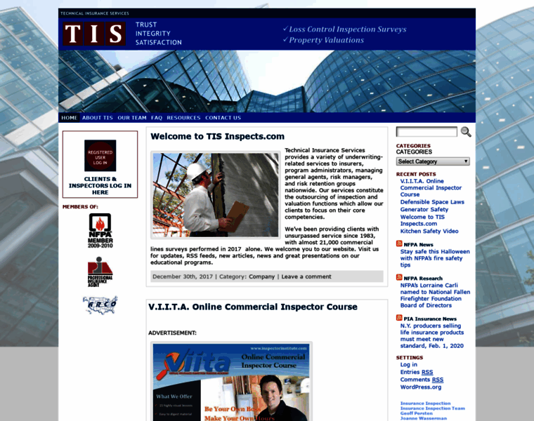 Tisinspects.com thumbnail