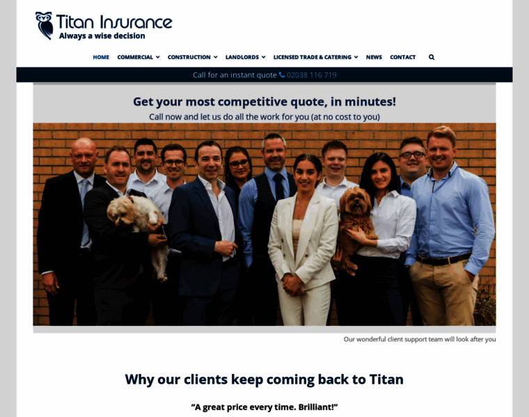 Titan-insurance.com thumbnail