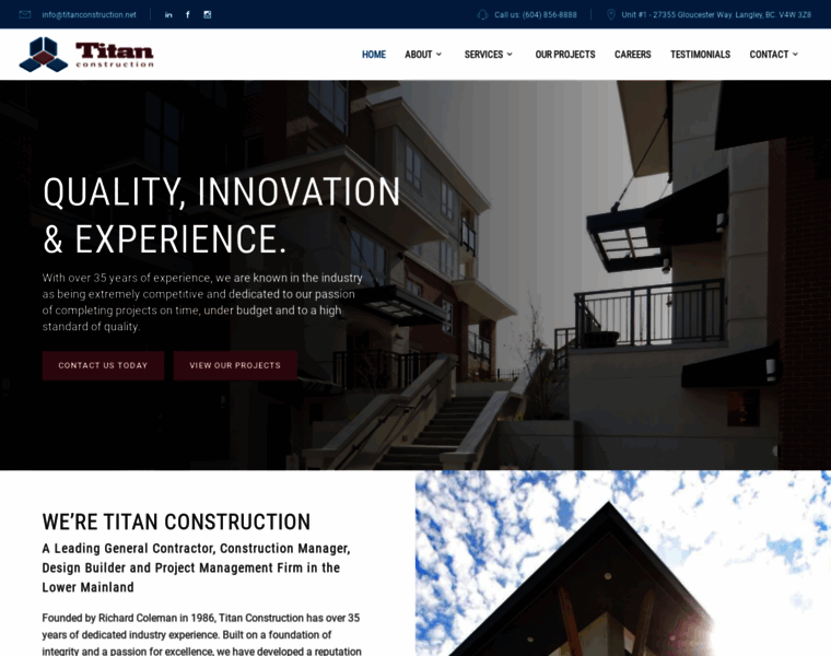 Titanconstruction.net thumbnail
