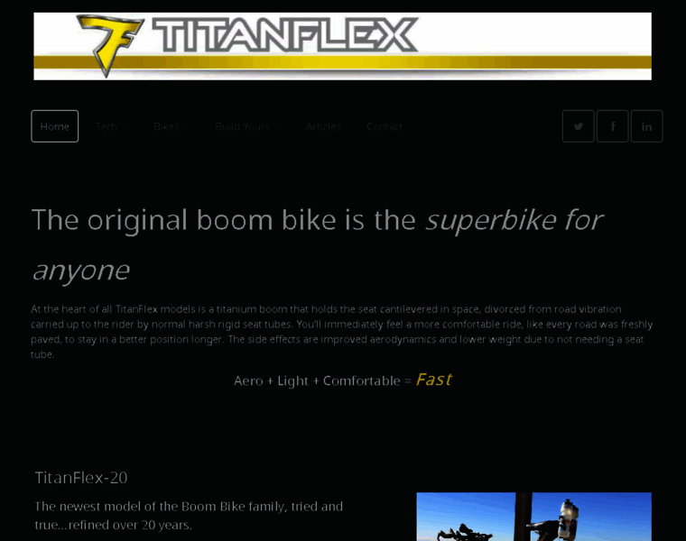 Titanflexbikes.com thumbnail