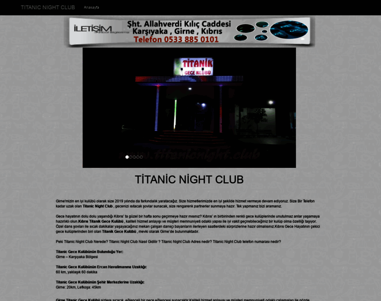 Titanicnight.club thumbnail