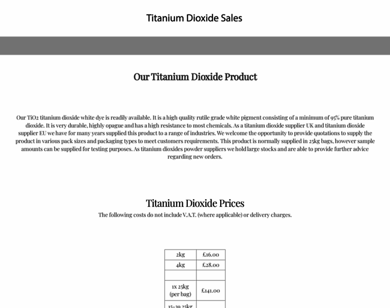 Titaniumsales.co.uk thumbnail
