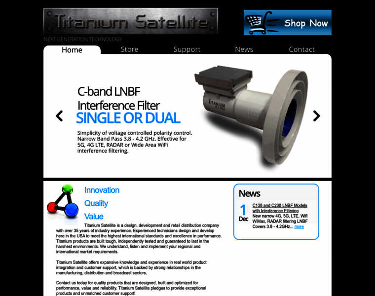 Titaniumsatellite.com thumbnail