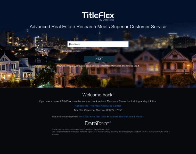 Titleflex.datatree.com thumbnail