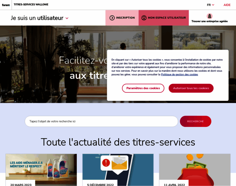 Titres-services.wallonie.be thumbnail